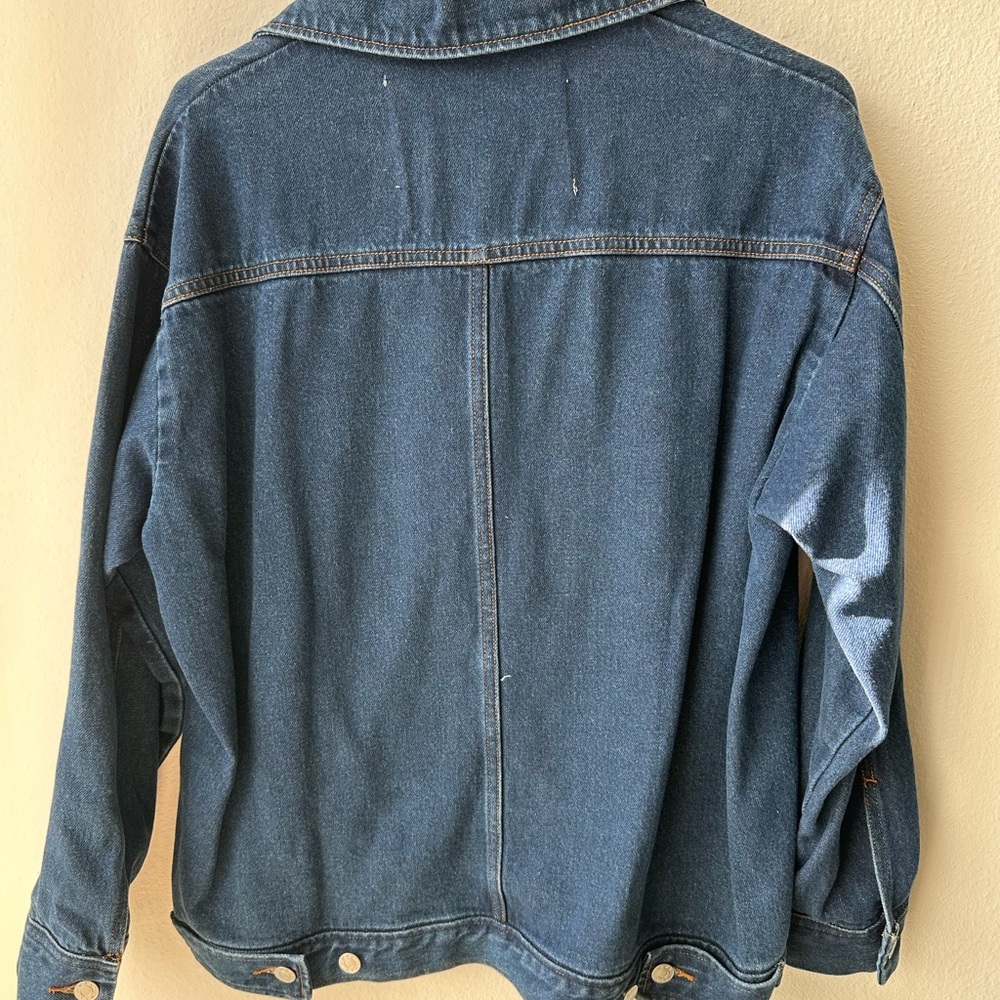 Wray NYC Dark Blue Denim Jacket - Picture 5 of 5